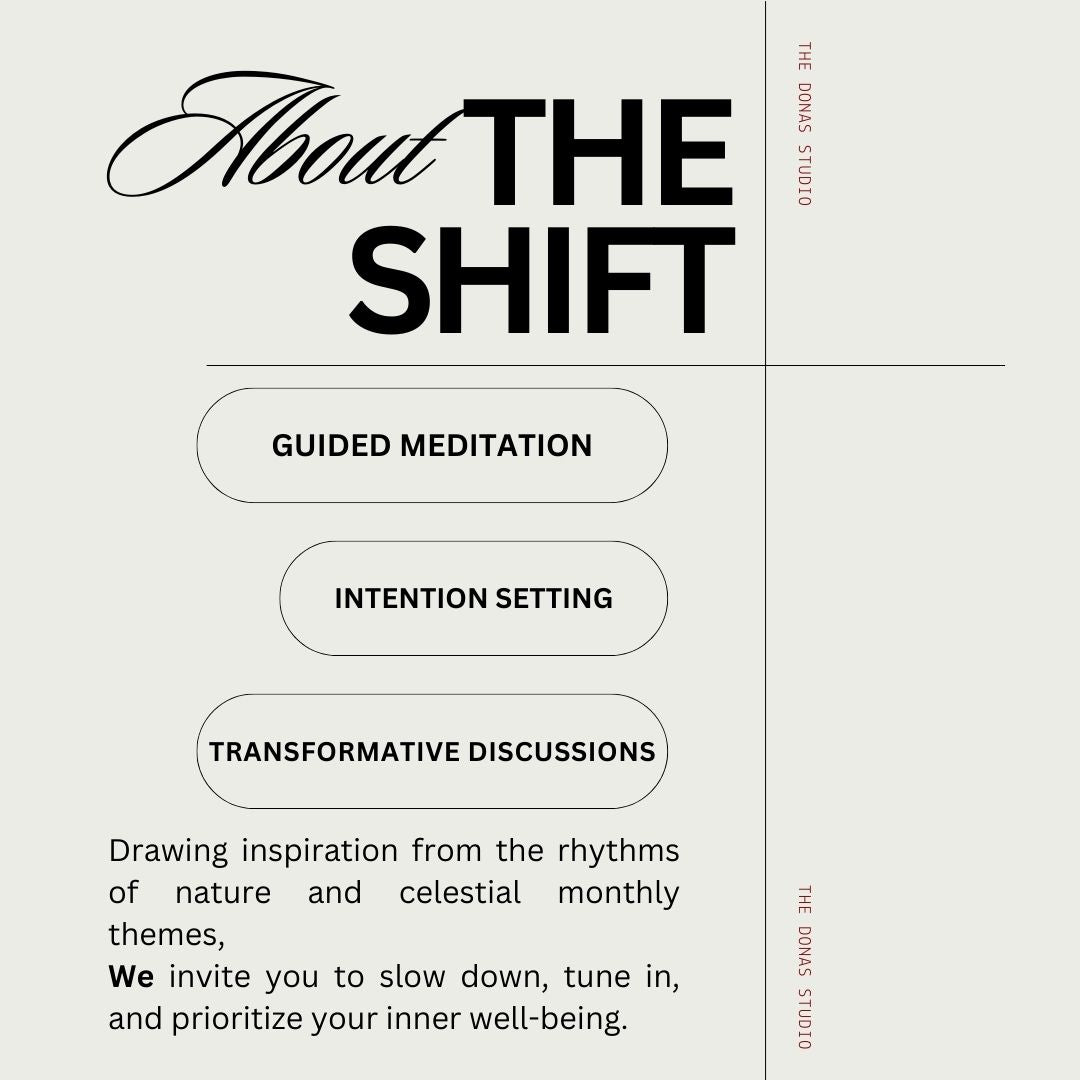 The Shift - Pop- Up Sessions [Booking June 2024]