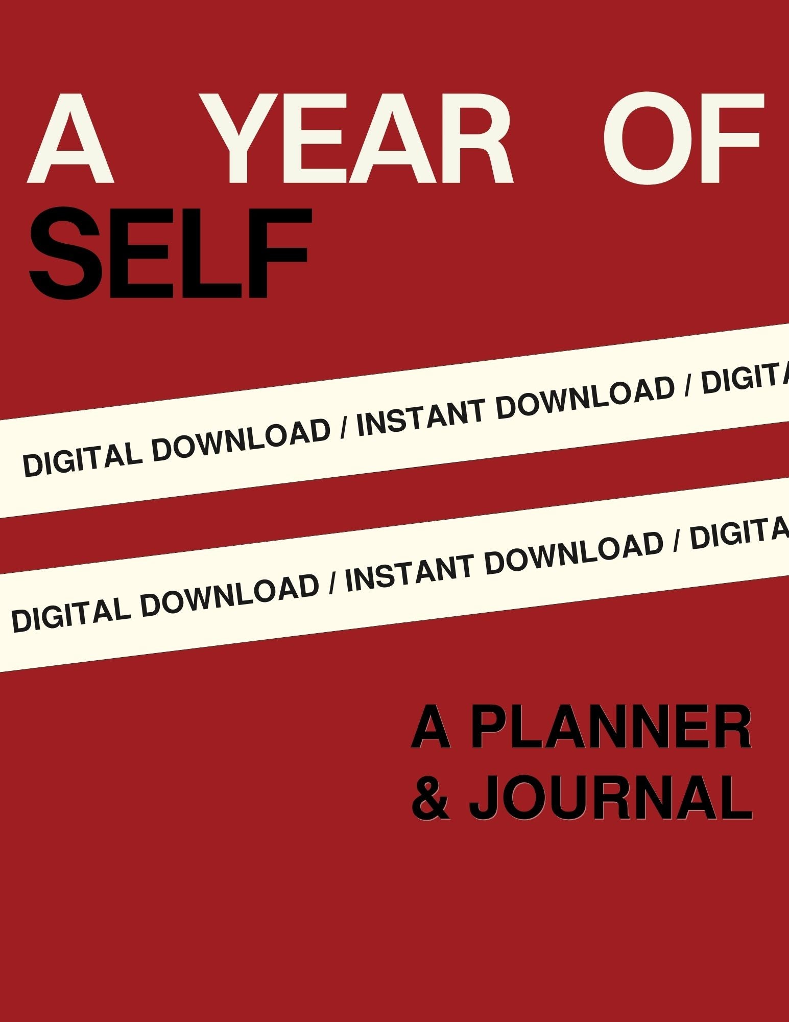 Yearly Weekly Soul & Self Care Planner [Digital]