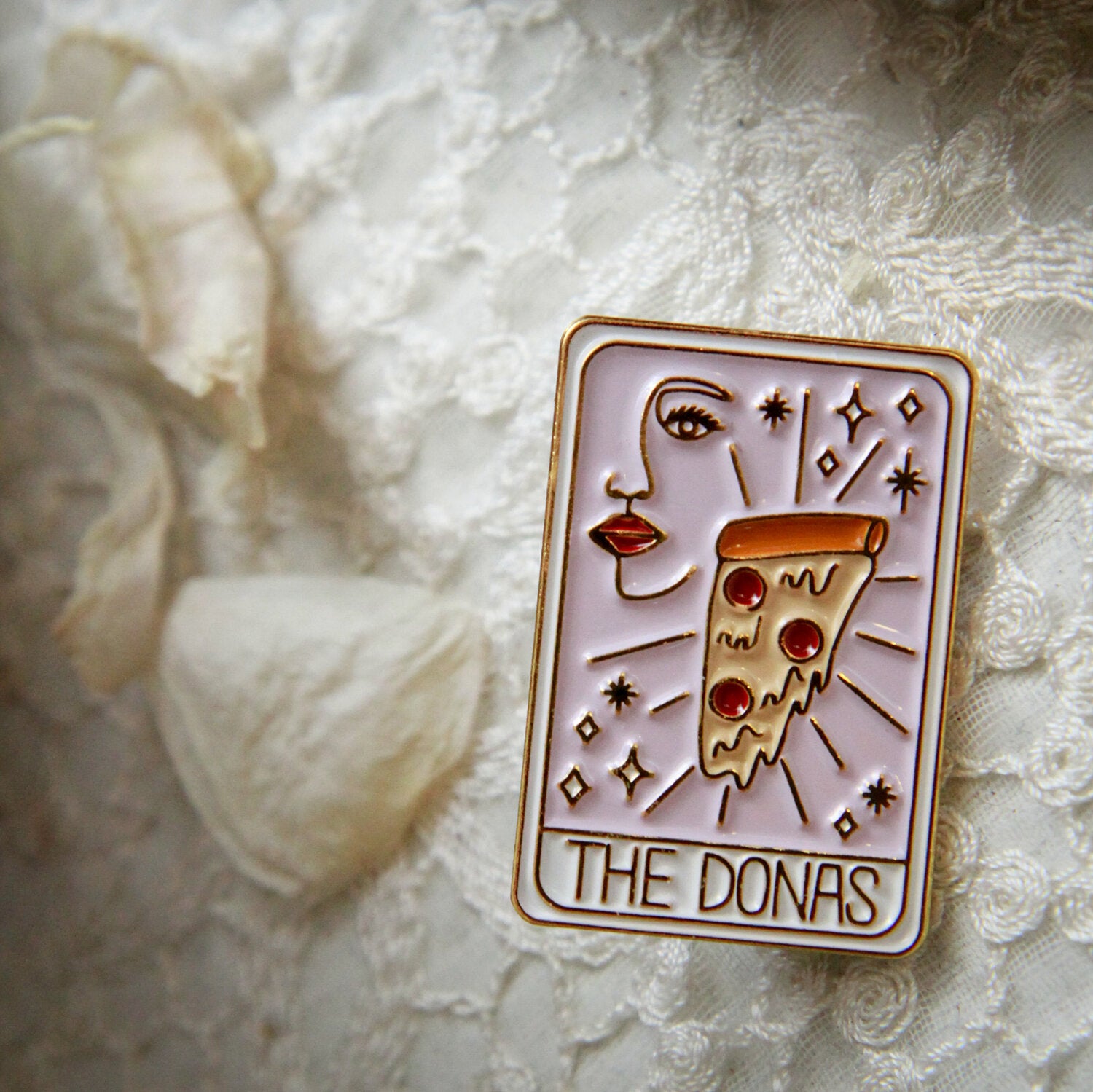 DSC The Donas Social Club "The High Priestess of Pizza" Pin